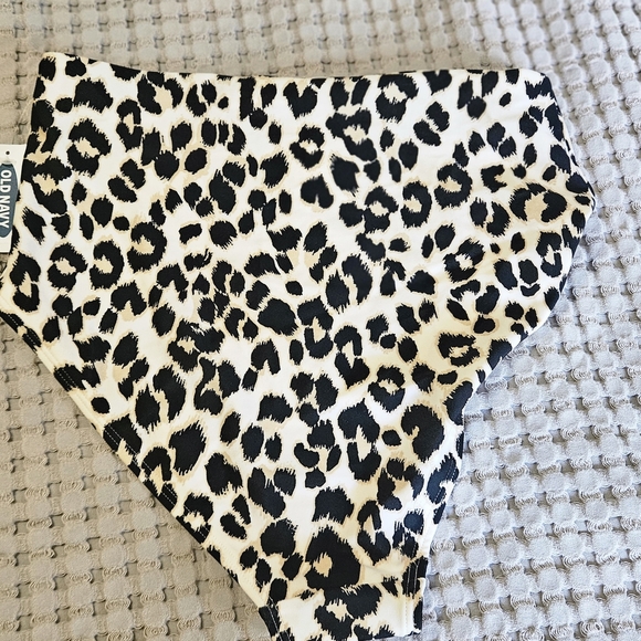 OLD NAVY High Waist Full Coverage Leopard Print Bikini Bottoms. Size S NWT - Picture 9 of 9